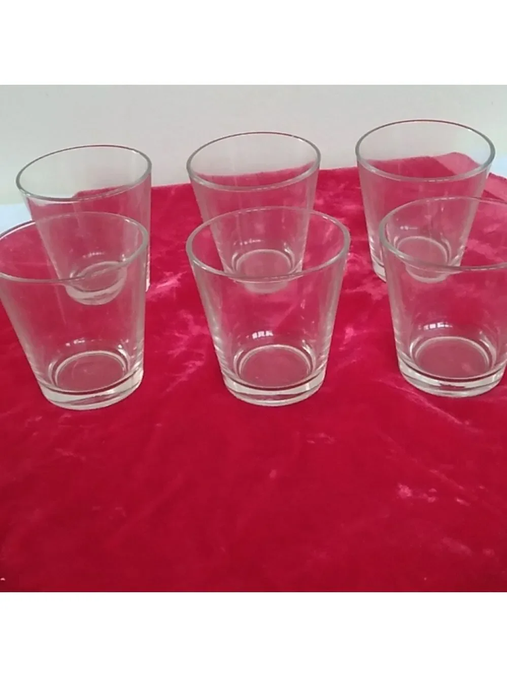 D- Set of 6 Juice Glasses